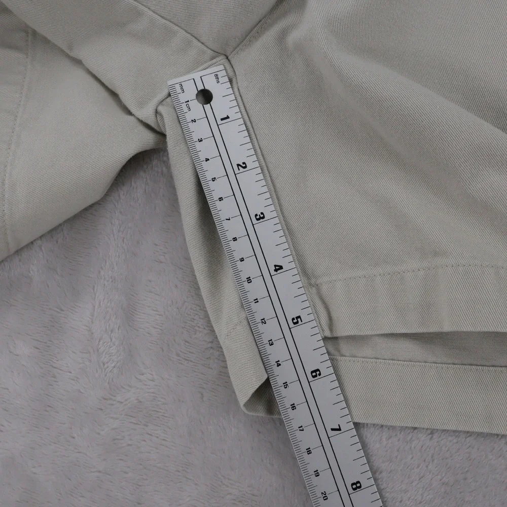 Polo Ralph Lauren Mens Pleated Chino Shorts Khaki Tan 100% Cotton Size 38